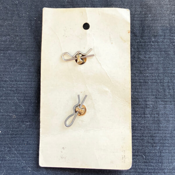 12mm Vintage Designer's Choice Buttons Metal on Card x2 (BUT-024) - Image 3