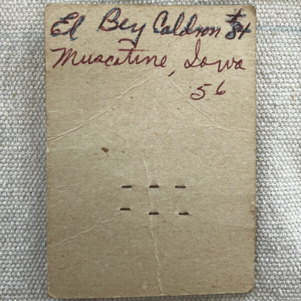 7mm Vintage Lady Washington Buttons Mother-Of-Pearl on Card x6 (BUT-034) - Image 3