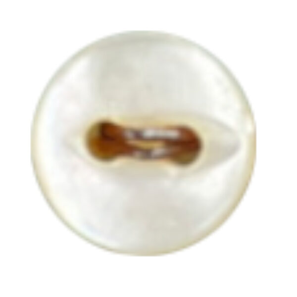 7mm Vintage Lady Washington Buttons Mother-Of-Pearl on Card x6 (BUT-034) - Image 2