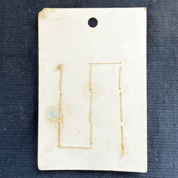 11mm Vintage Le Chic Buttons Cream On Card x12 (BUT-037) - Image 3