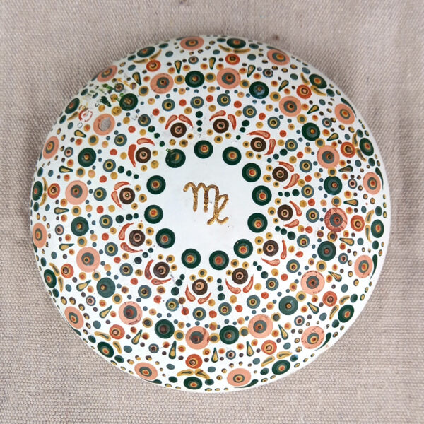 Two Concrete Stones Blank 140mm for Dot Painting Mandalas (CWWB-004) - Image 2