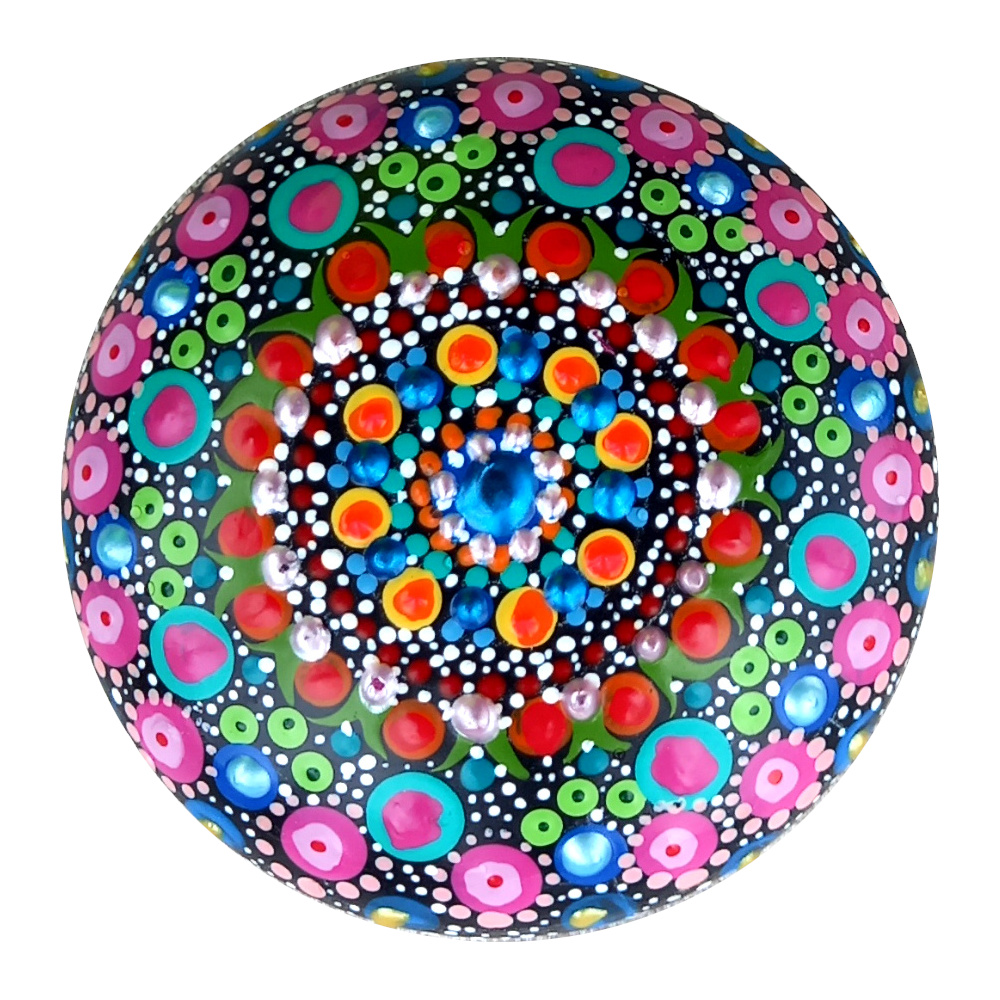 Two Concrete Stones Blank 140mm for Dot Painting Mandalas (CWWB-004) - Image 7