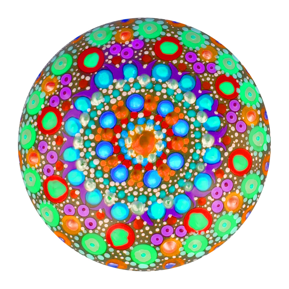 Two Concrete Stones Blank 140mm for Dot Painting Mandalas (CWWB-004) - Image 6