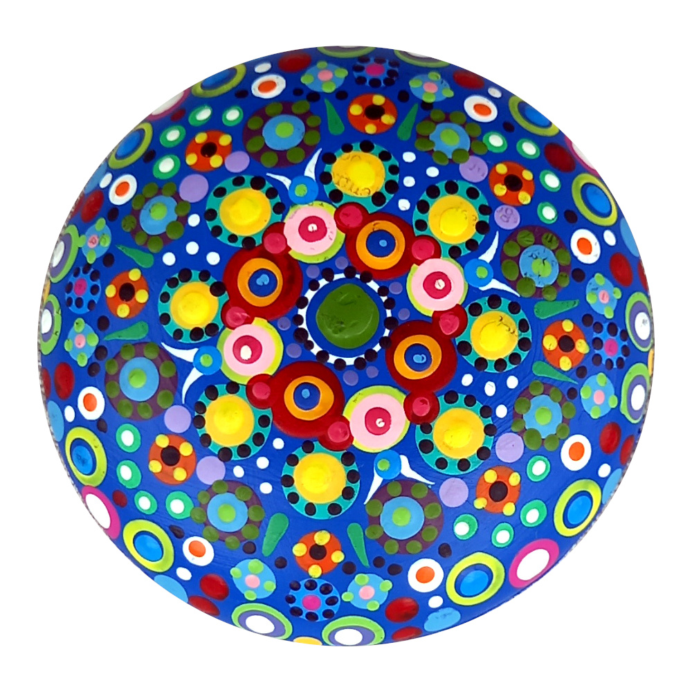 Two Concrete Stones Blank 140mm for Dot Painting Mandalas (CWWB-004) - Image 4