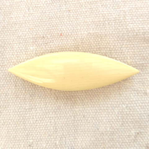 Vintage French Ivory Tatting Shuttle (MIS-020)