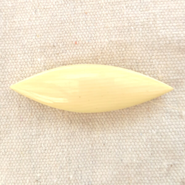 Vintage French Ivory Tatting Shuttle (MIS-020)