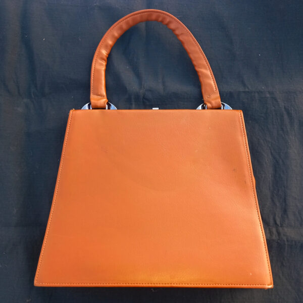 Vintage Vinyl Purse Windsor Tan by Chancellor (VCBA-004) - Image 2