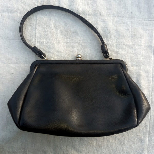 Vintage Vinyl Purse Dark Brown by Citadel (VCBA-005) - Image 2