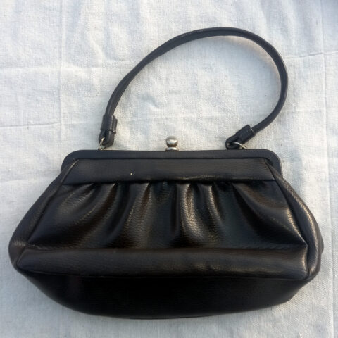 Vintage Vinyl Purse Dark Brown by Citadel (VCBA-005)