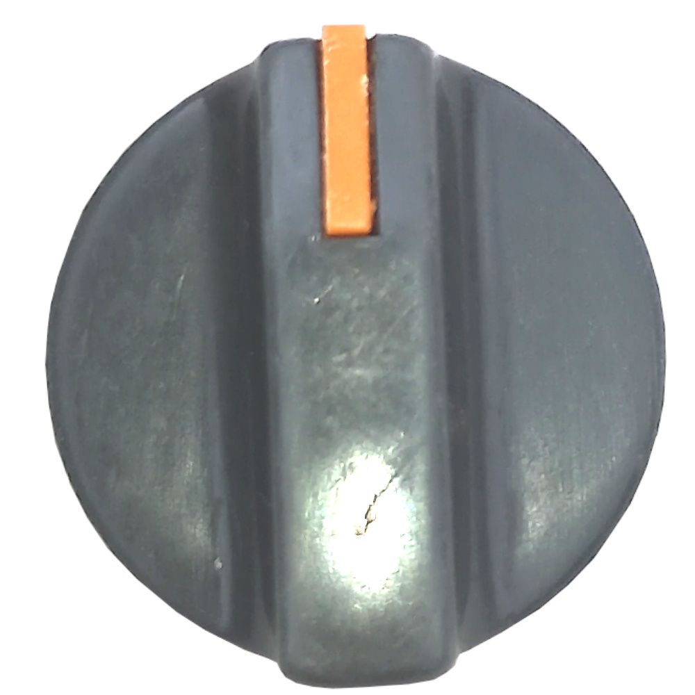 36mm Vintage Control Knob Dark Grey/Orange (ANAK-002) - Image 3