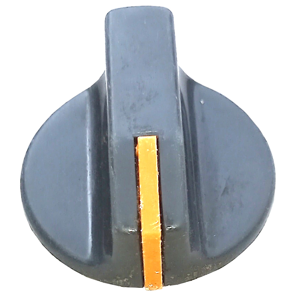 36mm Vintage Control Knob Dark Grey/Orange (ANAK-002)