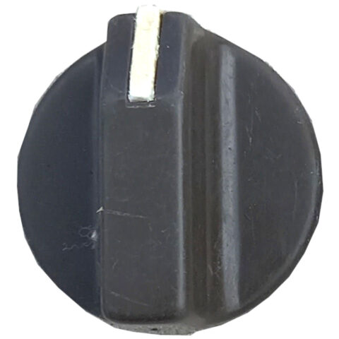 36mm Vintage Control Knob Dark Brown/White (ANAK-005)