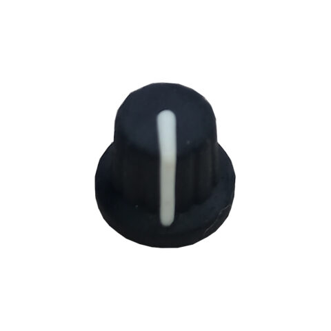 16mm Vintage Control Knob Black/White (ANAK-010)