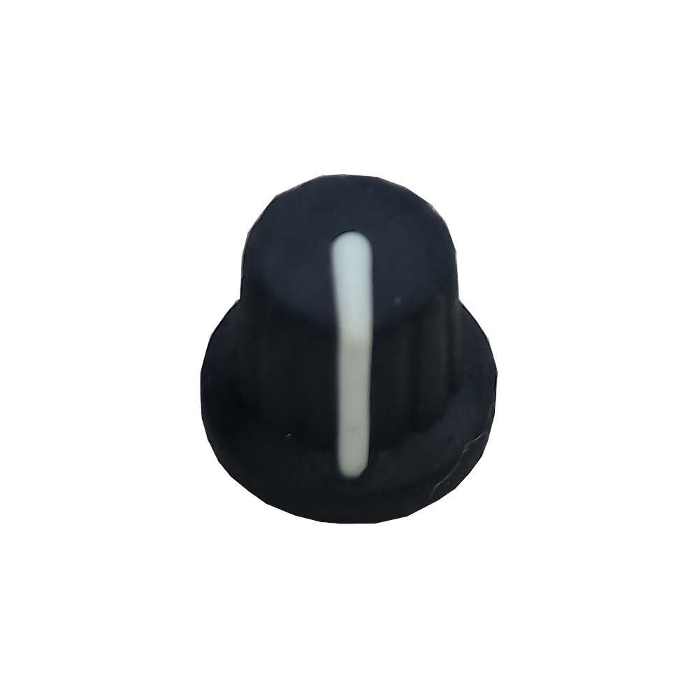 16mm Vintage Control Knob Black/White (ANAK-010)