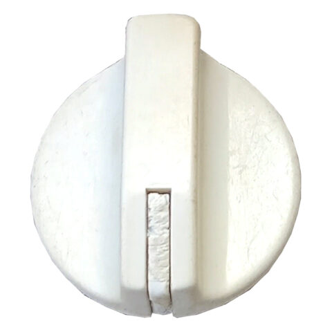 36mm Vintage Control Knob White/White (ANAK-011)