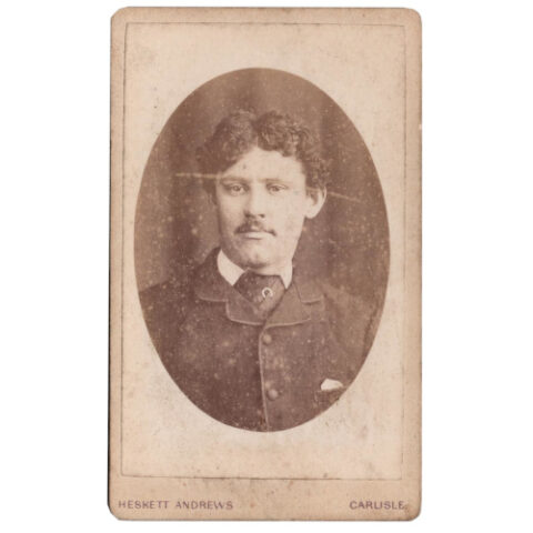 CdV of Young Man by Heskett Andrews Carlisle (ANPH-003)