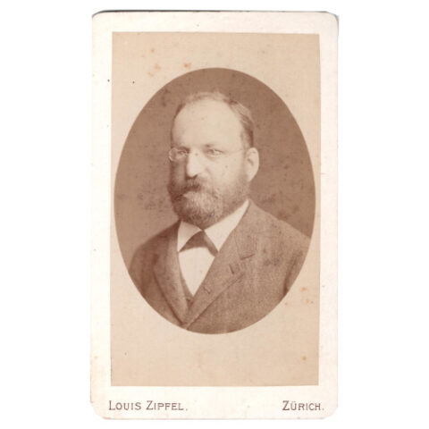 CdV of a Middle Aged Man by Louis Zipfel Zürich (ANPH-011)