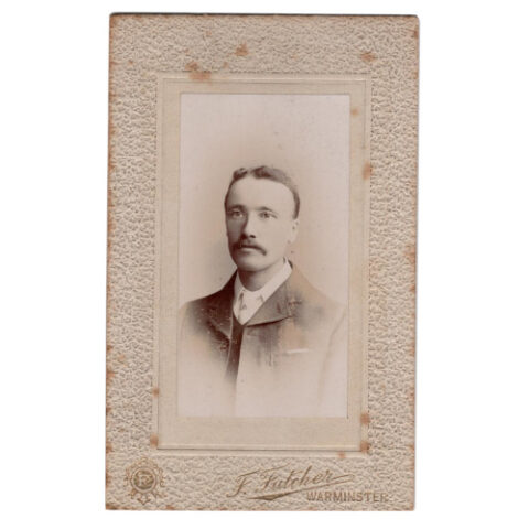 CdV of a Young Man by F Futcher Warminster (ANPH-026)