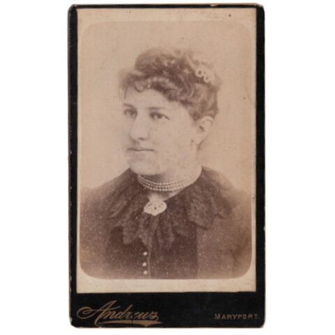 CdV of a Young Woman by A Andrews (ANPH-037)