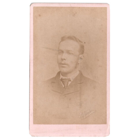 CdV of Young Man by Lafosse Manchester (ANPH-039)
