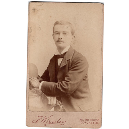 CdV of Young Man by F Whaley Doncaster (ANPH-061)