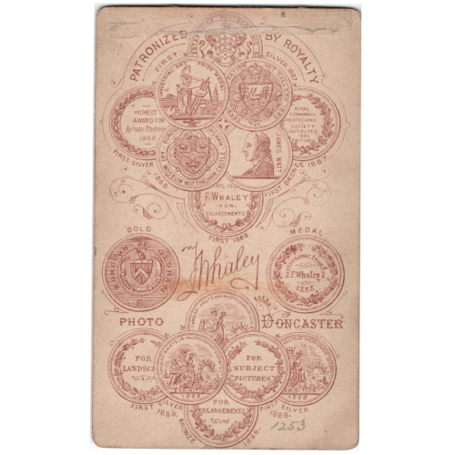 CdV of Young Man by F Whaley Doncaster (ANPH-061) - Image 2