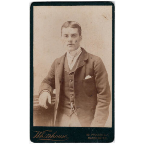 CdV of Young Man by Whitehouse Manchester (ANPH-064)