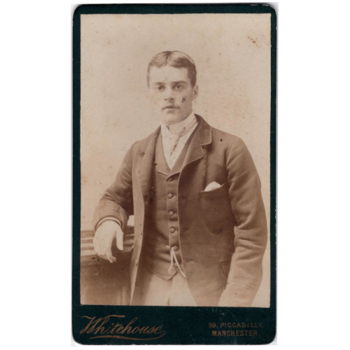 CdV of Young Man by Whitehouse Manchester (ANPH-064)