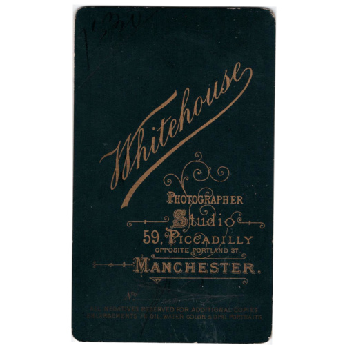 CdV of Young Man by Whitehouse Manchester (ANPH-064) - Image 2