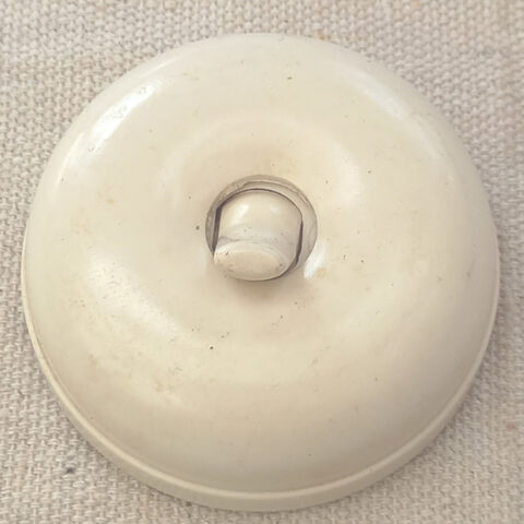 Bakelite Rocker Switch White 10A 240VAC by PDL (ANTV-009)