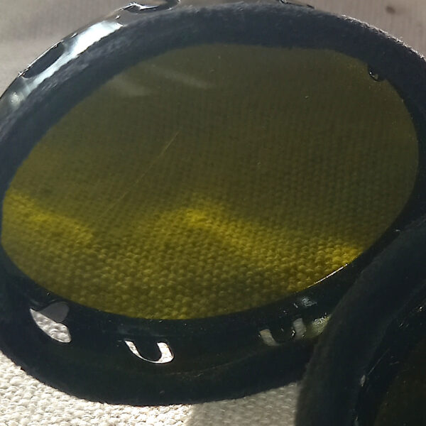 1940s WWII Swiss Army SNOW GOGGLES by FAEC Chiasso (ARMY-010) - Image 6