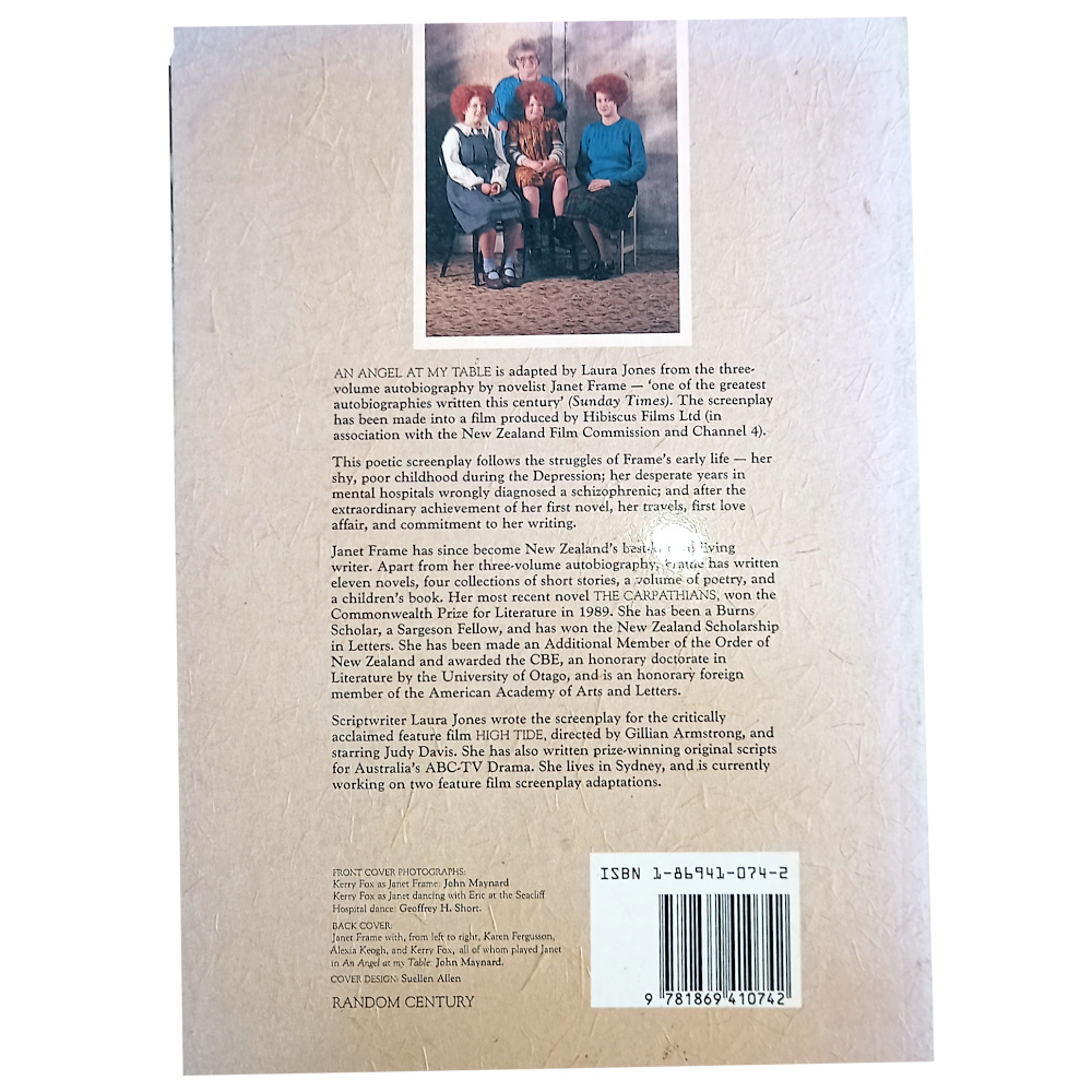 An Angel at my Table "The Screenplay" of Janet Frame (BKB-005) - Image 2