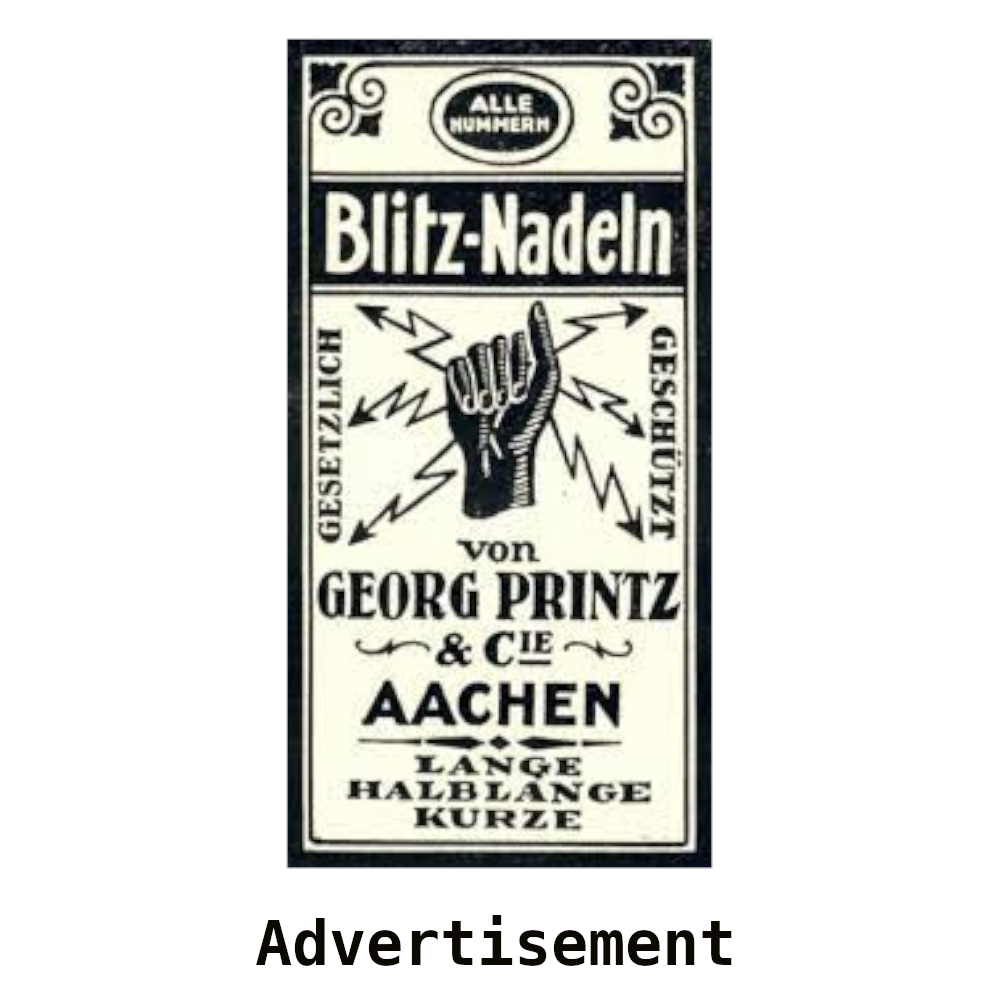 Antique Sewing Needles "Blitz-Nadeln" + Superfine French (MIS-023) - Image 3