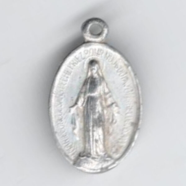 Miraculous Medal Pendant Aluminium Religious Charm (VCAJ-062)