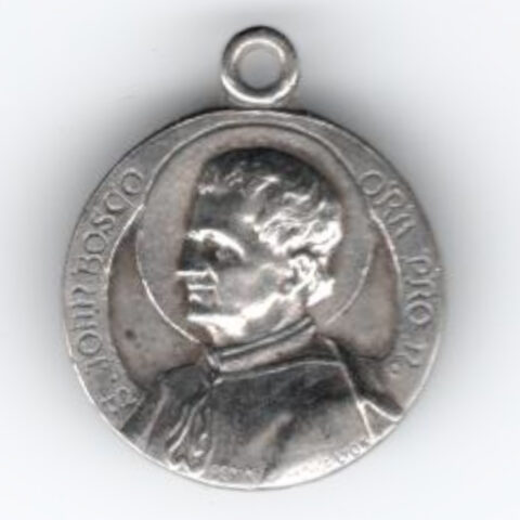 Salesians Pendant with St John Bosco + Dominique Savio (VCAJ-063)