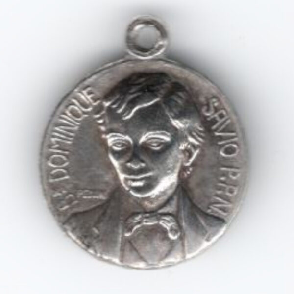 Salesians Pendant with St John Bosco + Dominique Savio (VCAJ-063) - Image 2
