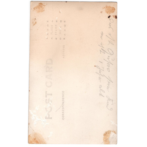 Postcard of Toddler Sitting on Chair (ANPC-004) - Image 2