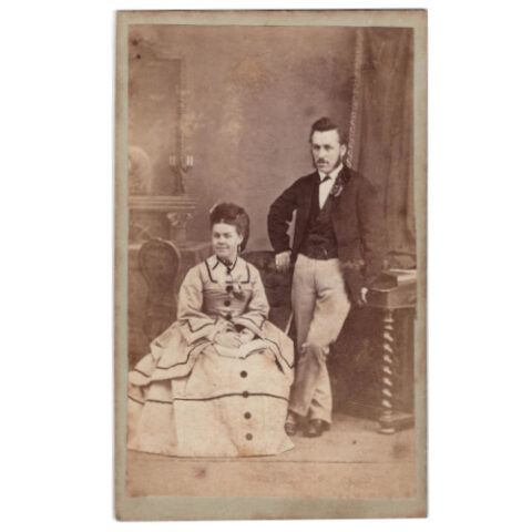 CdV of Couple by Thomas Boxell Driffield (ANPH-043)