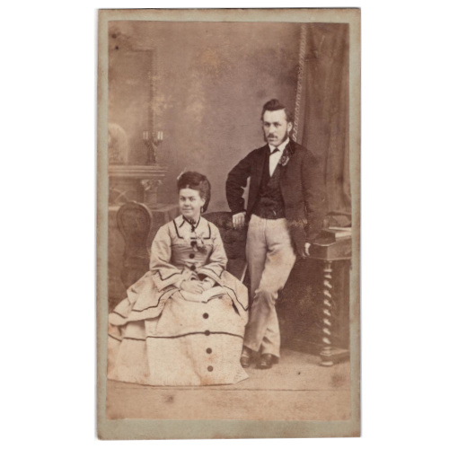 CdV of Couple by Thomas Boxell Driffield (ANPH-043)