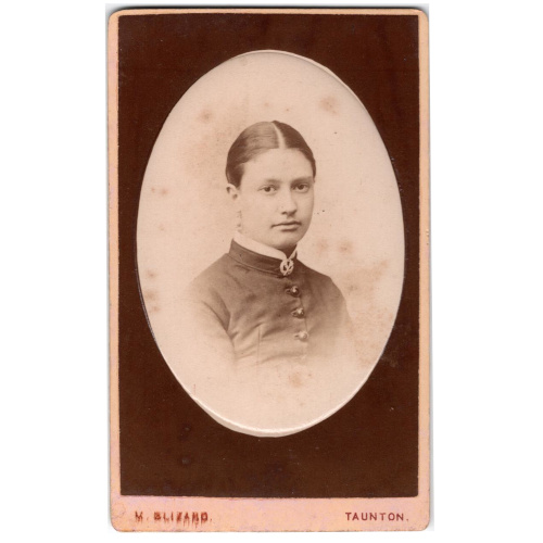 CdV of a Young Woman by M Blizard Taunton (ANPH-053)