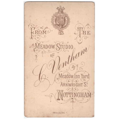 CdV of Young Man by C Ventham Nottingham (ANPH-061) - Image 2