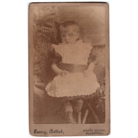 CdV of a Toddler by Terry Blackpool (ANPH-060)