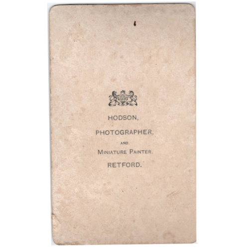 CdV of a Young Woman by Hodson Retford (ANPH-074) - Image 2