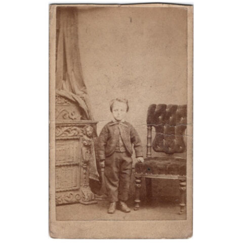 CdV of a Boy by Stringfellow Sheffield (ANPH-077)