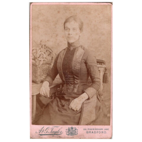 CdV of a Young Woman by A & G Taylor Bradford (ANPH-079)