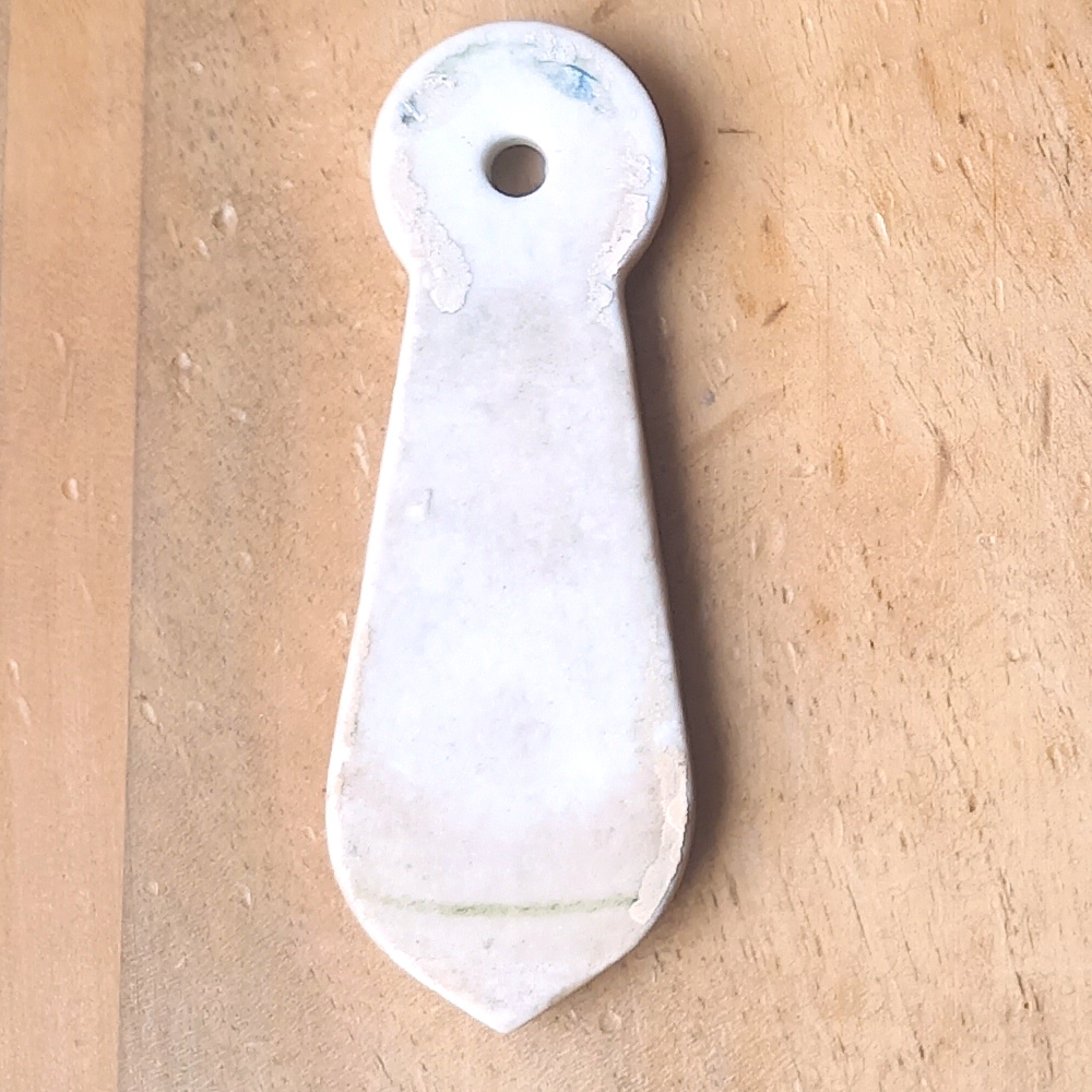 Vintage Floral China Escutcheon Keyhole Cover (ANTC-003) - Image 2