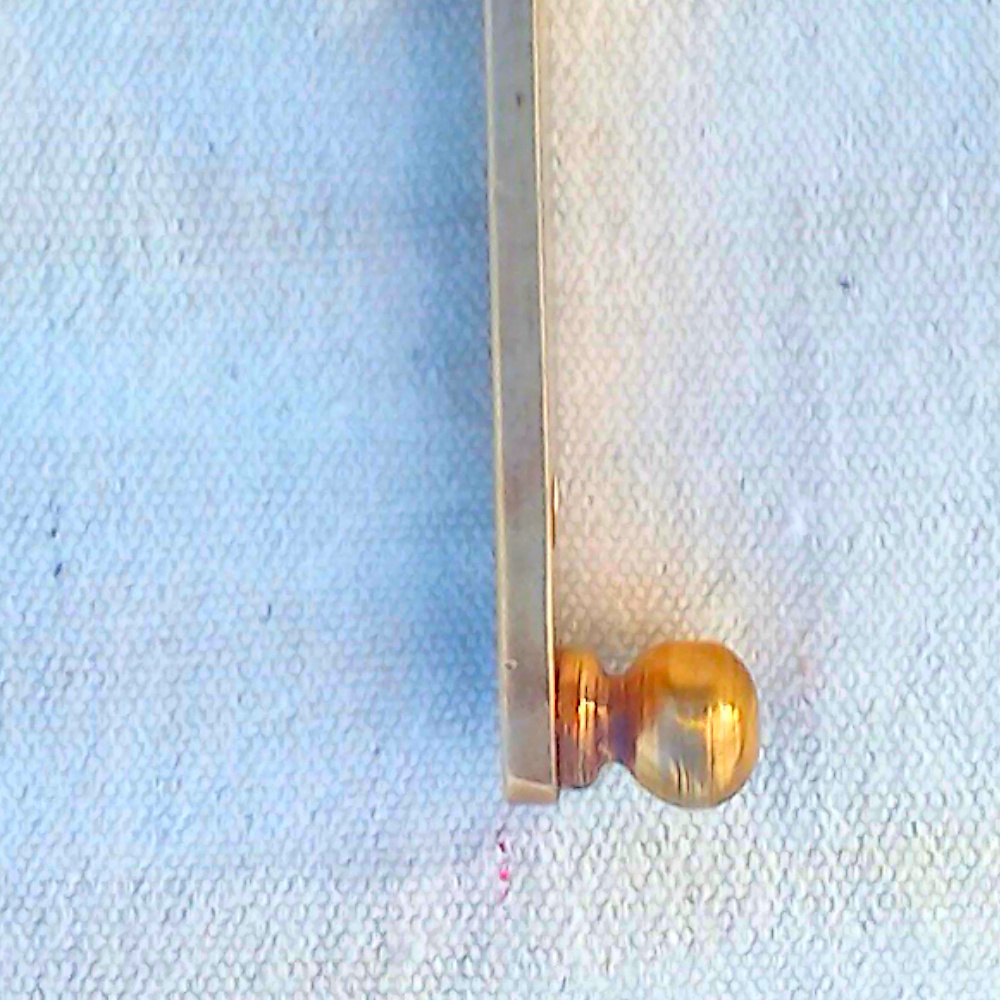 Vintage Brass Fanlight Stay 320mm (ANTM-015) - Image 3