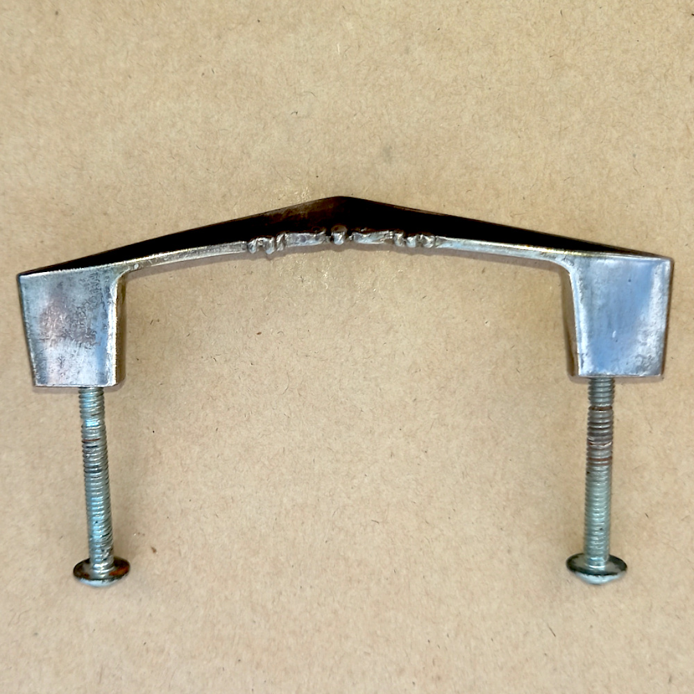 Retro Brass Pull Handle C/C=115mm by Lincoln Turner (ANTR-026) - Image 2