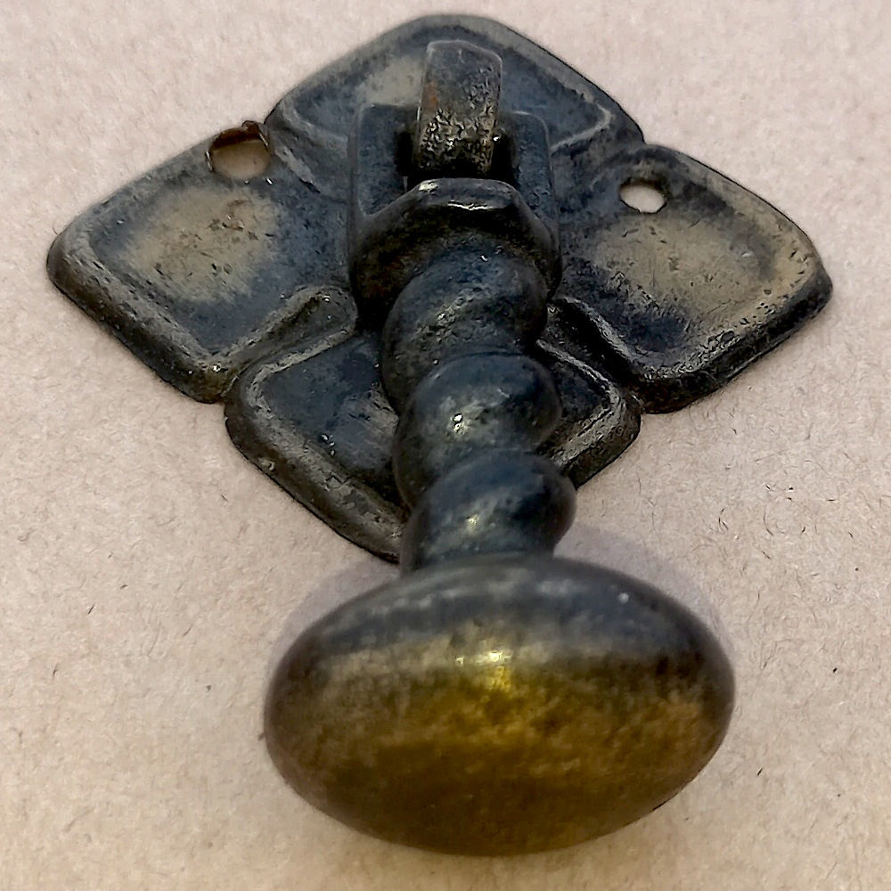 Genuine Antique Brass Tear Drop Handle (ANTR-019) - Image 2