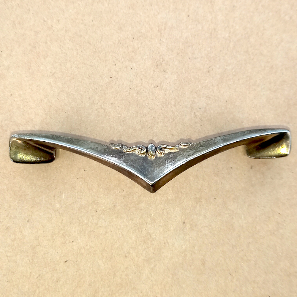 Retro Pull Handle C/C=75mm by Lincoln Turner 103/4 (ANTR-025)